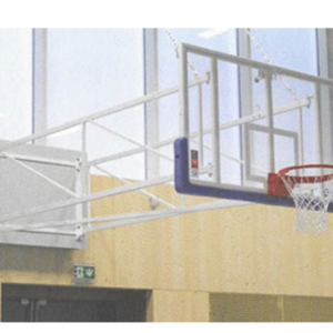 Wall Mounted Side Folding Up Basketball Backstops